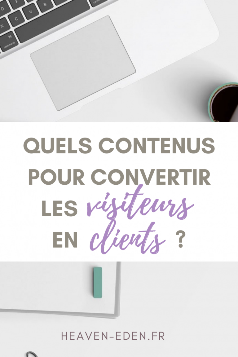 Comment convertir les visiteurs en clients grâce aux contenus